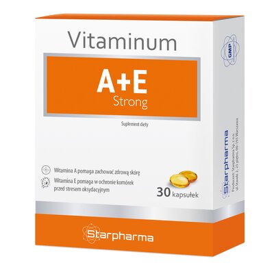 Witamina A+E STARPHARMA Strong (30 kapsułek)