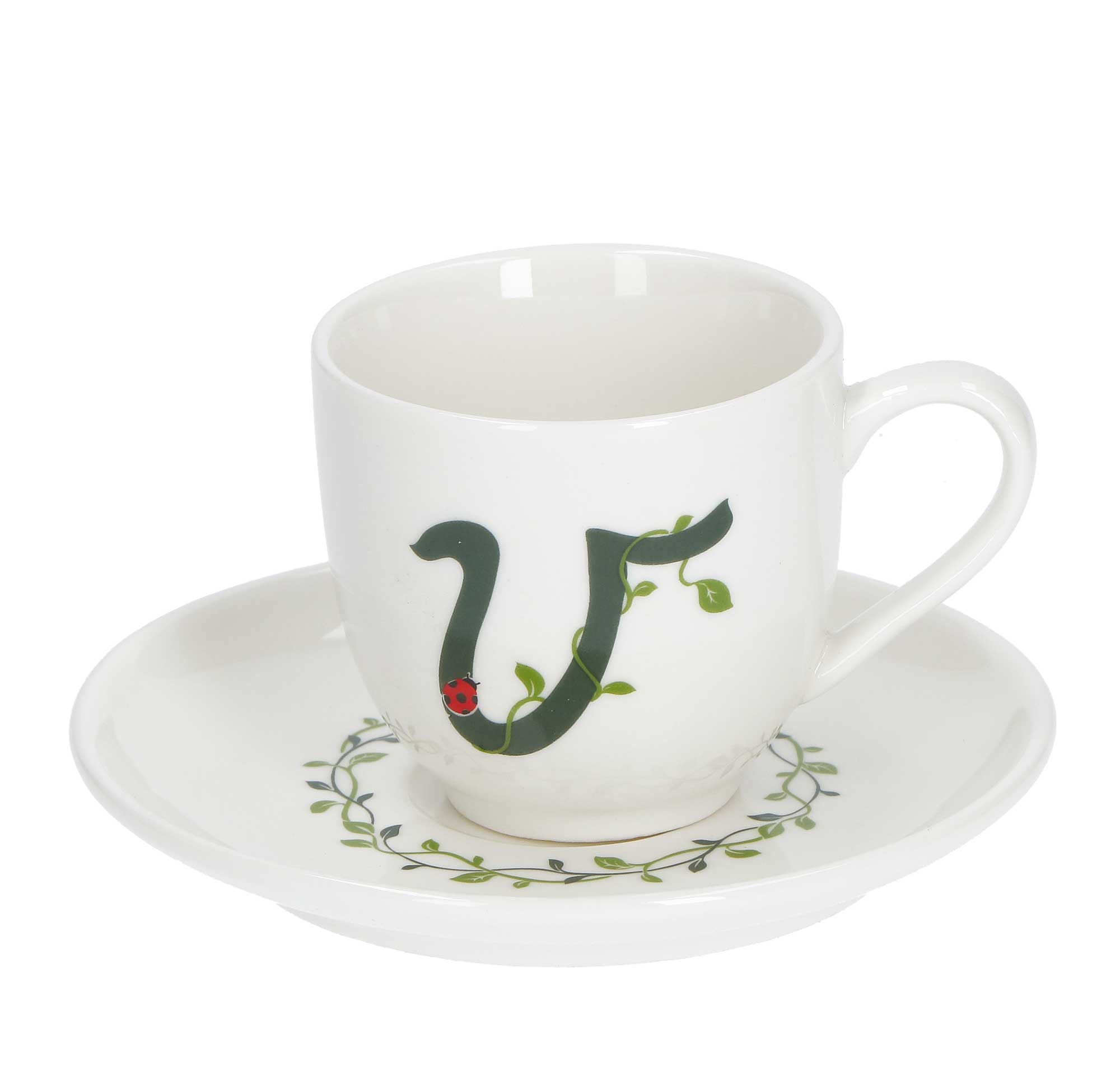 La Porcellana Bianca - Filiżanka ze spodkiem V 90 ml Solotua