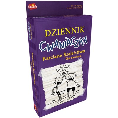 Gra karciana GOLIATH Dziennik Cwaniaczka - Karciane Szaleństwo 919760.012