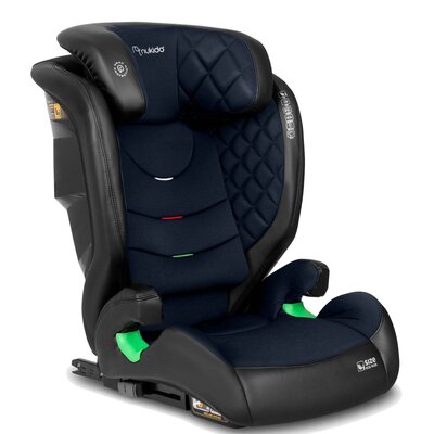 Fotelik samochodowy NUKIDO Louis i-Size 100-150 cm (15-36 kg) Czarno-granatowy