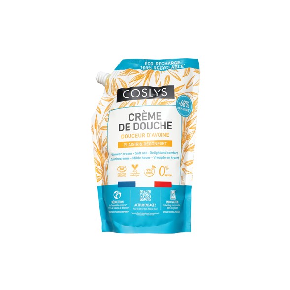 Coslys delikatny krem pod prysznic z owsem, 1 l