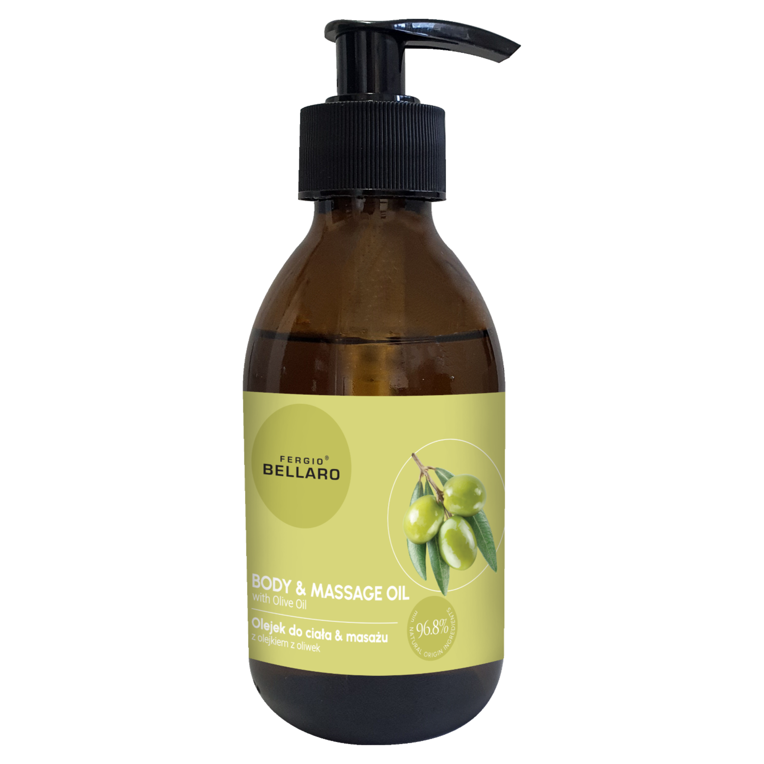 Fergio Bellaro Skin Food olejek do ciała i masażu z olejem z oliwek, 200 ml