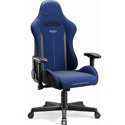 Fotel gamingowy DIABLO CHAIRS X-ST4RTER Granatowy