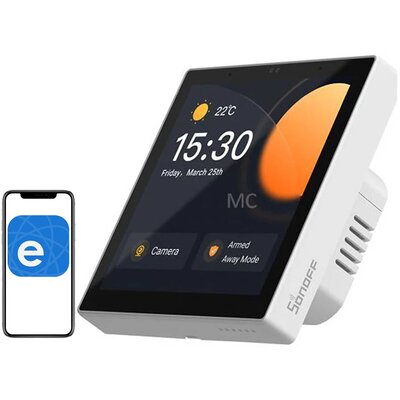 Przełącznik ścienny SONOFF NSPanel Pro Biały Wi-Fi/ZigBee/Bluetooth