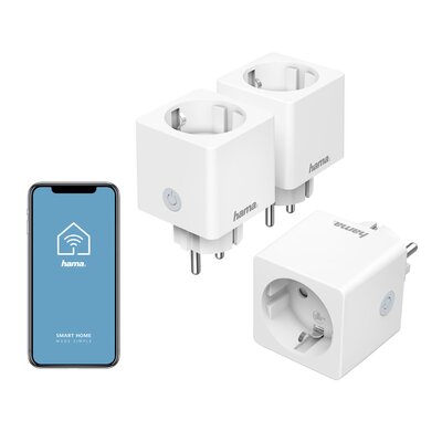 Gniazdko HAMA 176571 WiFi (3 szt.)