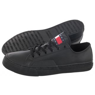 Tenisówki Tommy Hilfiger Tommy Jeans Mens Lace Vulc Ess Black EM0EM01047 BDS