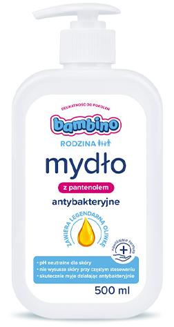 Bambino Rodzina Mydło antybakteryjne do mycia rąk, 500 ml
