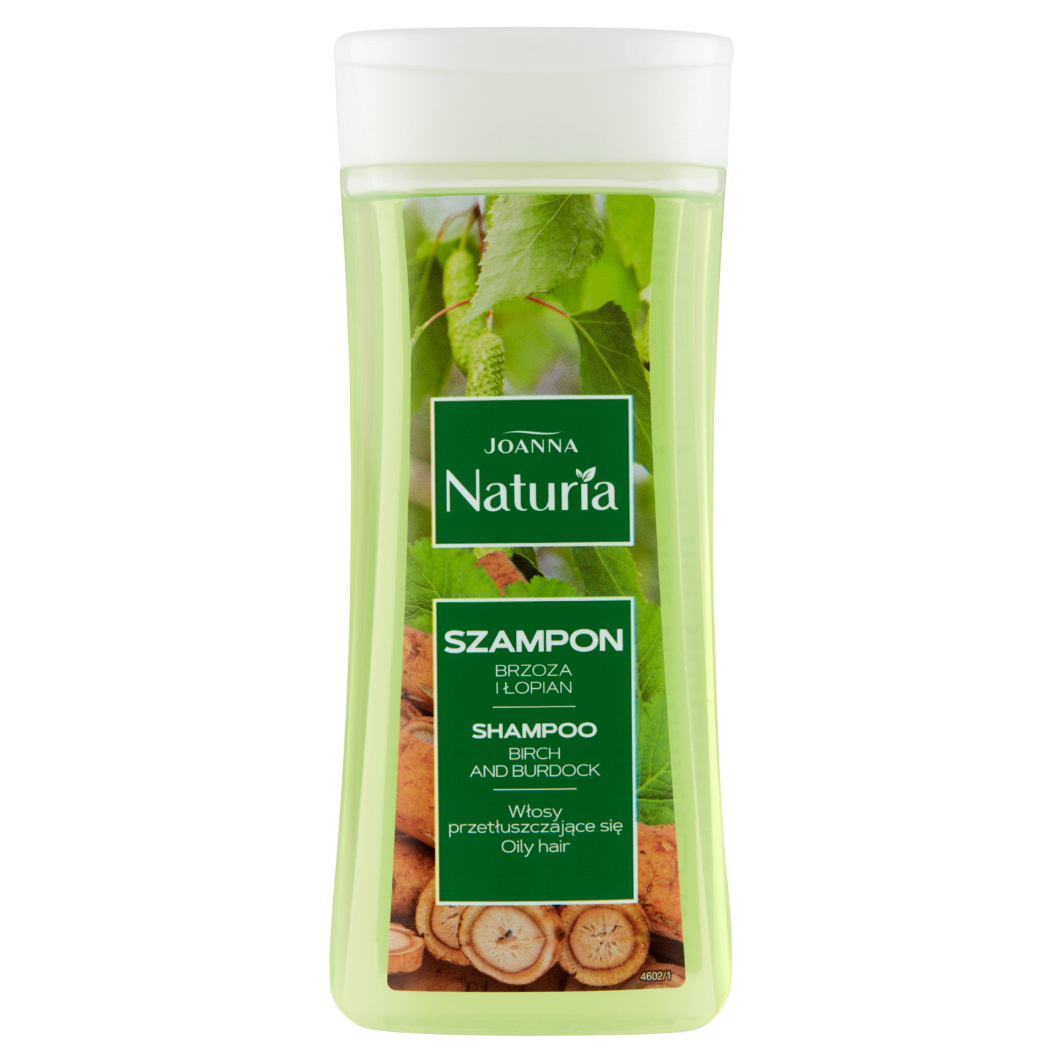 Joanna Naturia szampon do włosów brzoza i łopian, 200 ml