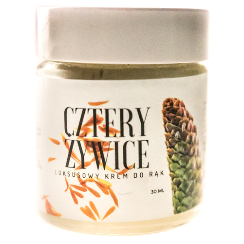 Trawiaste krem do rąk z 4 żywic, 30 ml