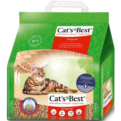 Żwirek dla kota CATS BEST Original 10 L