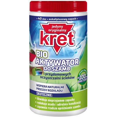 Aktywator do szamb i oczyszczalni ścieków KRET Bio 1 kg