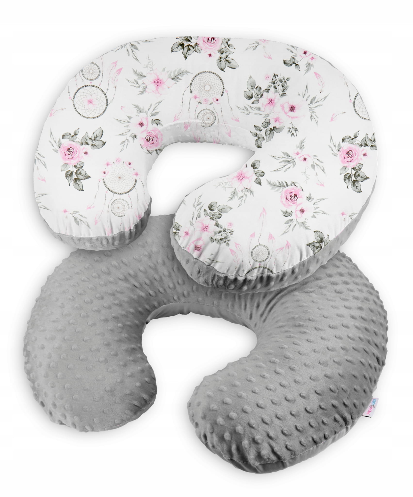 Babymam poszewka na rogal minky do karmienia xxl