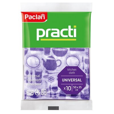 Ściereczki PACLAN Practi 50 x 35 cm (10 sztuk)