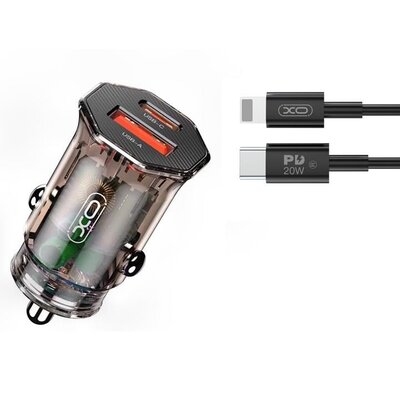 Ładowarka samochodowa XO CC50 30W Czarny