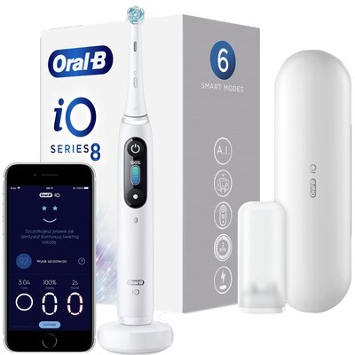 Szczoteczka magnetyczna ORAL-B iO 8 Biały