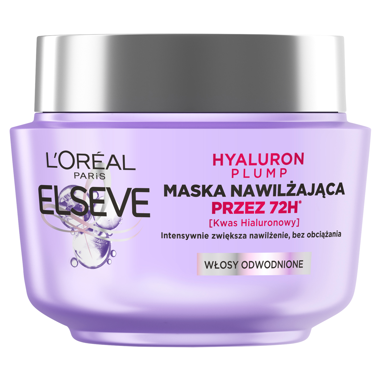 L'Oréal Paris Elseve Hyaluron Plump nawilżająca maska do włosów, 300 ml