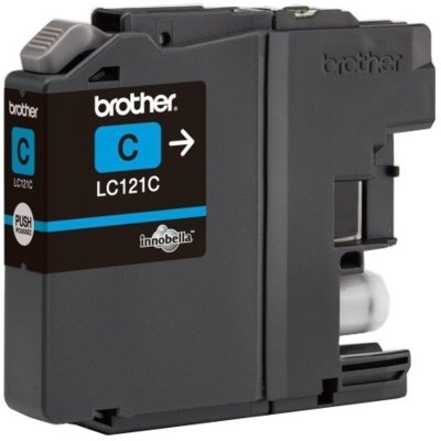 Tusz BROTHER Błękitny 3.67 ml LC-121C