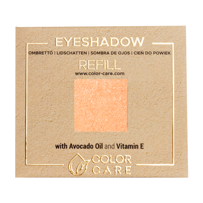 Color Care Pearl - Nude Beige Golden perłowy cień do powiek wegański - 008 Apricot, 2 g