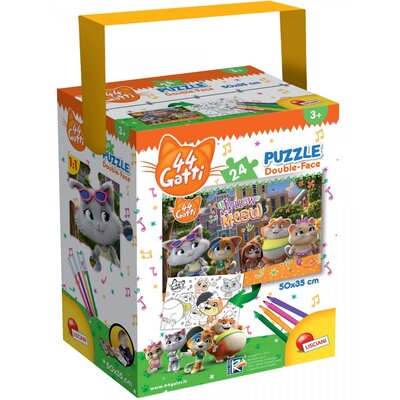 Puzzle LISCIANI 44 Koty 304-76260 (24 elementy)