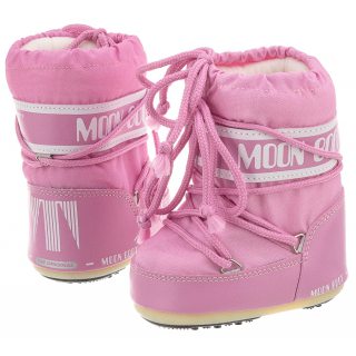 Śniegowce Moon Boot Mini Icon Nylon 15 Pink 14004300063