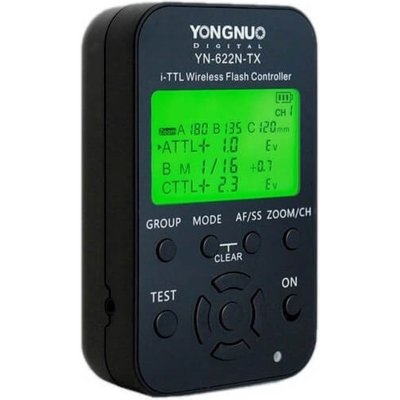 Wyzwalacz radiowy YONGNUO YN-622N-TX LCD do Nikon