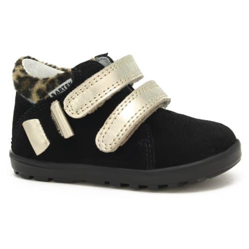 Mini First Steps Bartek 11732-008, Dla Dziewcząt, Czarno-Złoty