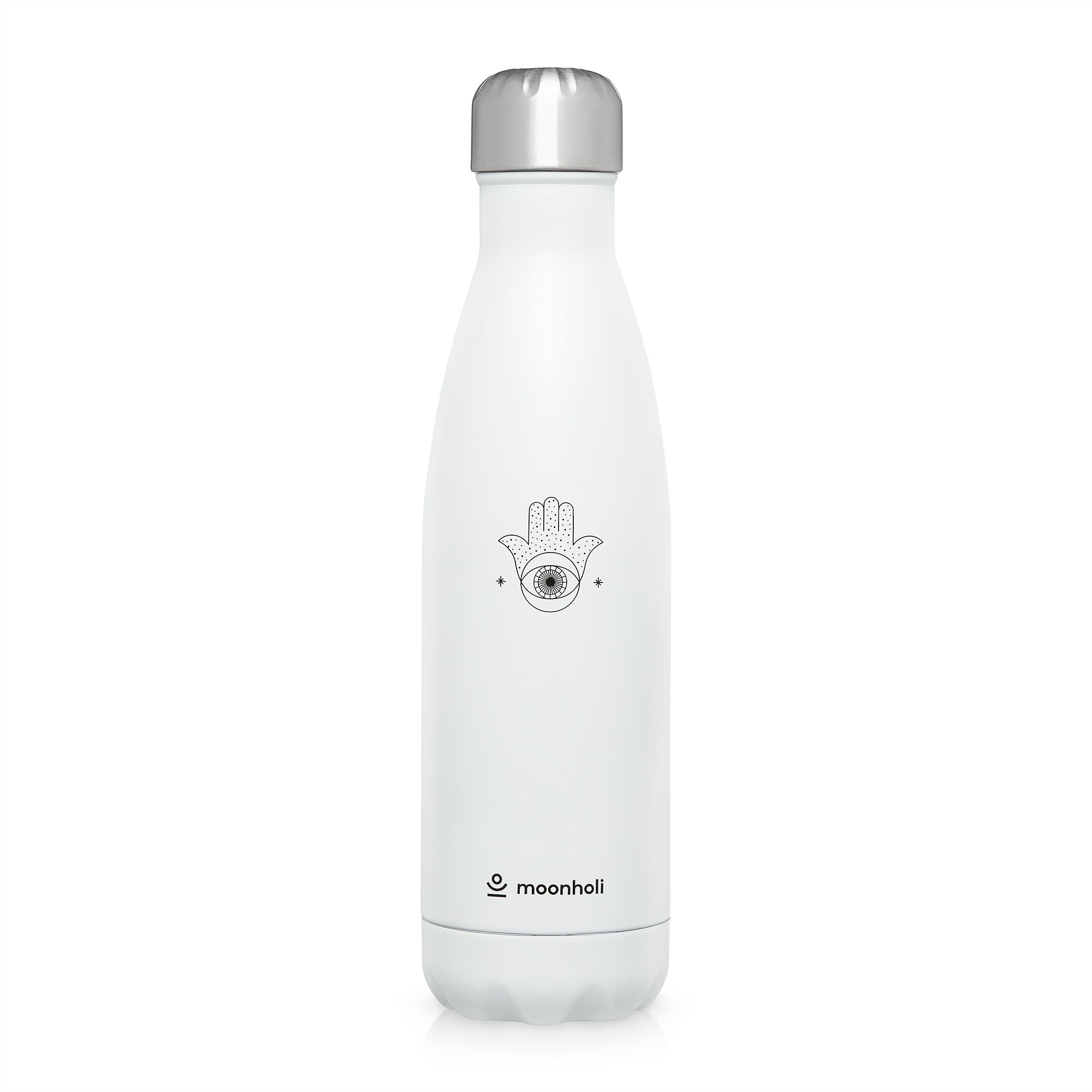 Moonholi Hamsa butelka termiczna white purity, poj. 500 ml, 1 szt