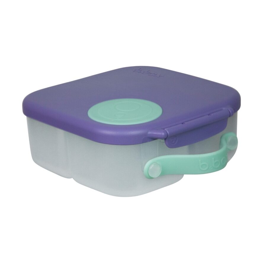 B.box lunchbox dla dzieci do szkoły - szczelna mini śniadaniówka z przegródkami Lilac Pop, 1 szt.
