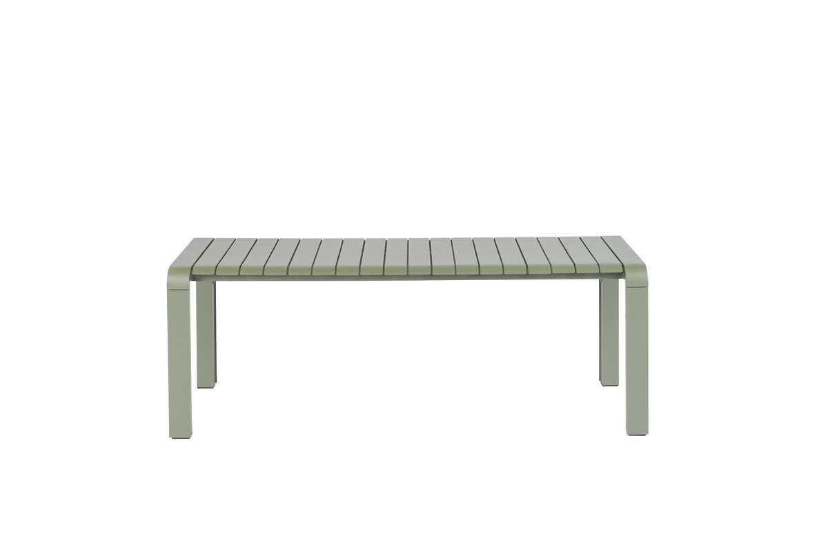 Zuiver - Ławka ogrodowa VONDEL 129,5 cm (zielona)