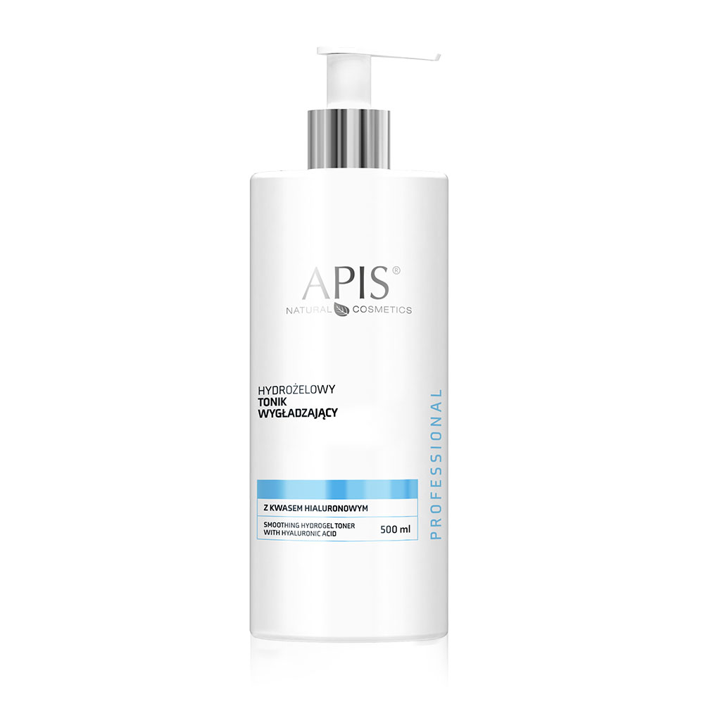 Apis Professional hydrożelowy tonik wygładzający z kwasem hialuronowym, 500 ml