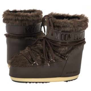 Śniegowce Moon Boot Icon Low Faux Fur Brown 14093900003