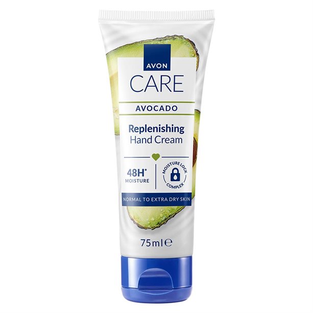 Avon Care Avocado nawilżający krem do rąk z olejkiem z awokado, 75 ml