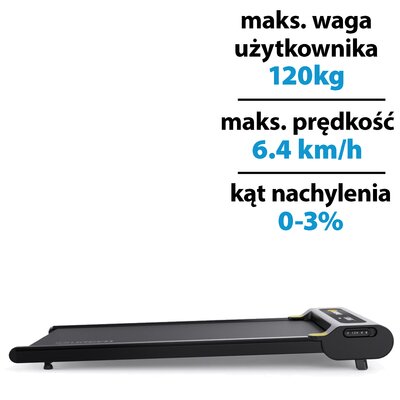 Bieżnia elektryczna UREVO E3S 1654.87W 6.4 km/h