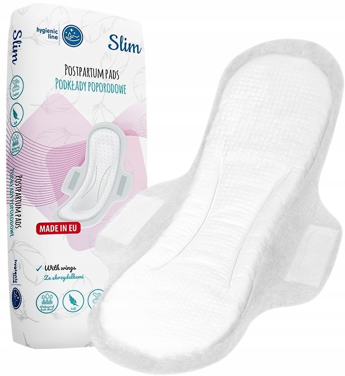 Akuku podkłady podpaski poporodowe 10 szt. slim