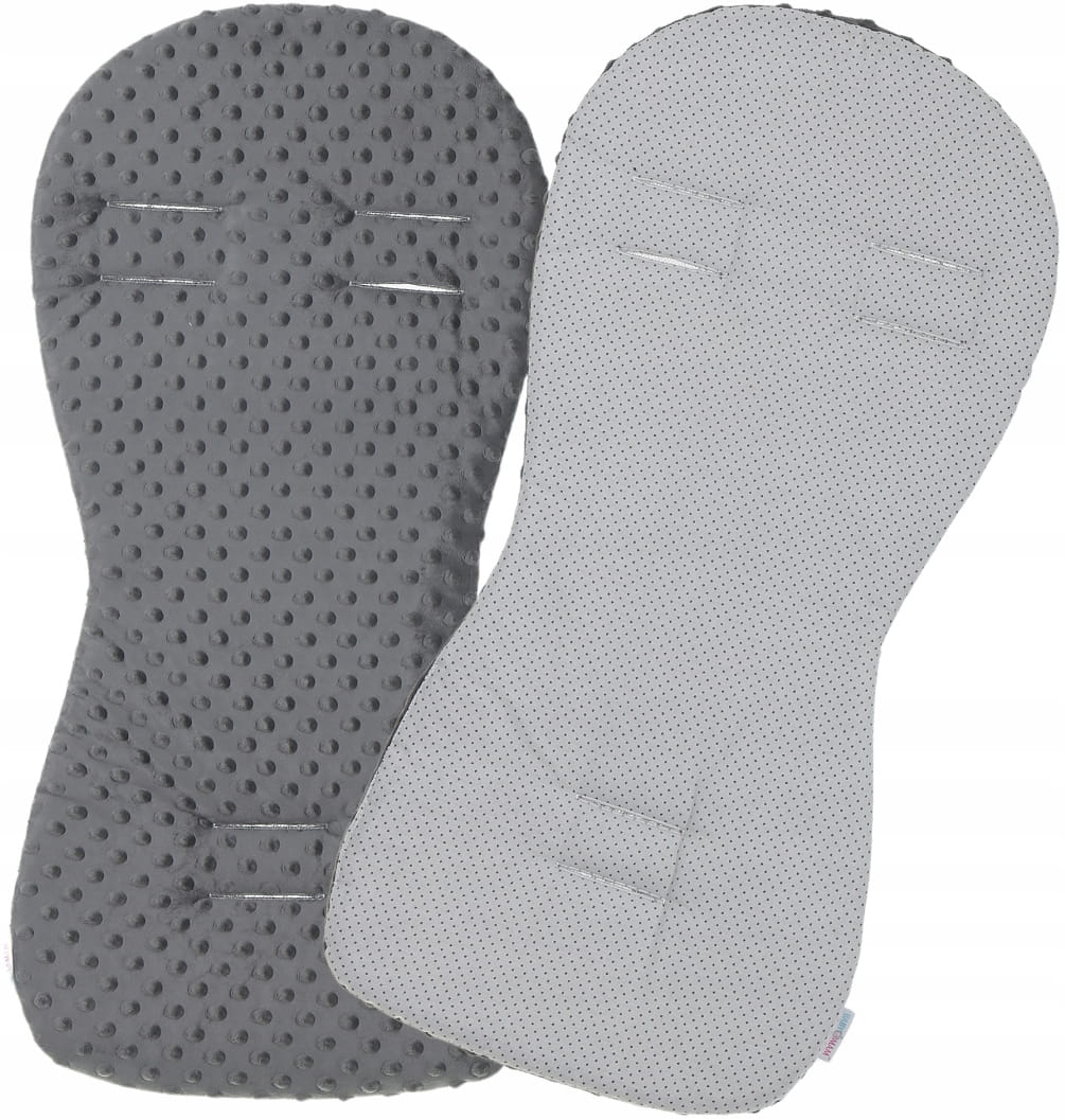 Wkładka do wózka spacerówki minky bawełna dwustronna Babymam