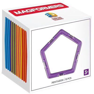 Klocki magnetyczne MAGFORMERS Pięciokąty 005-713014