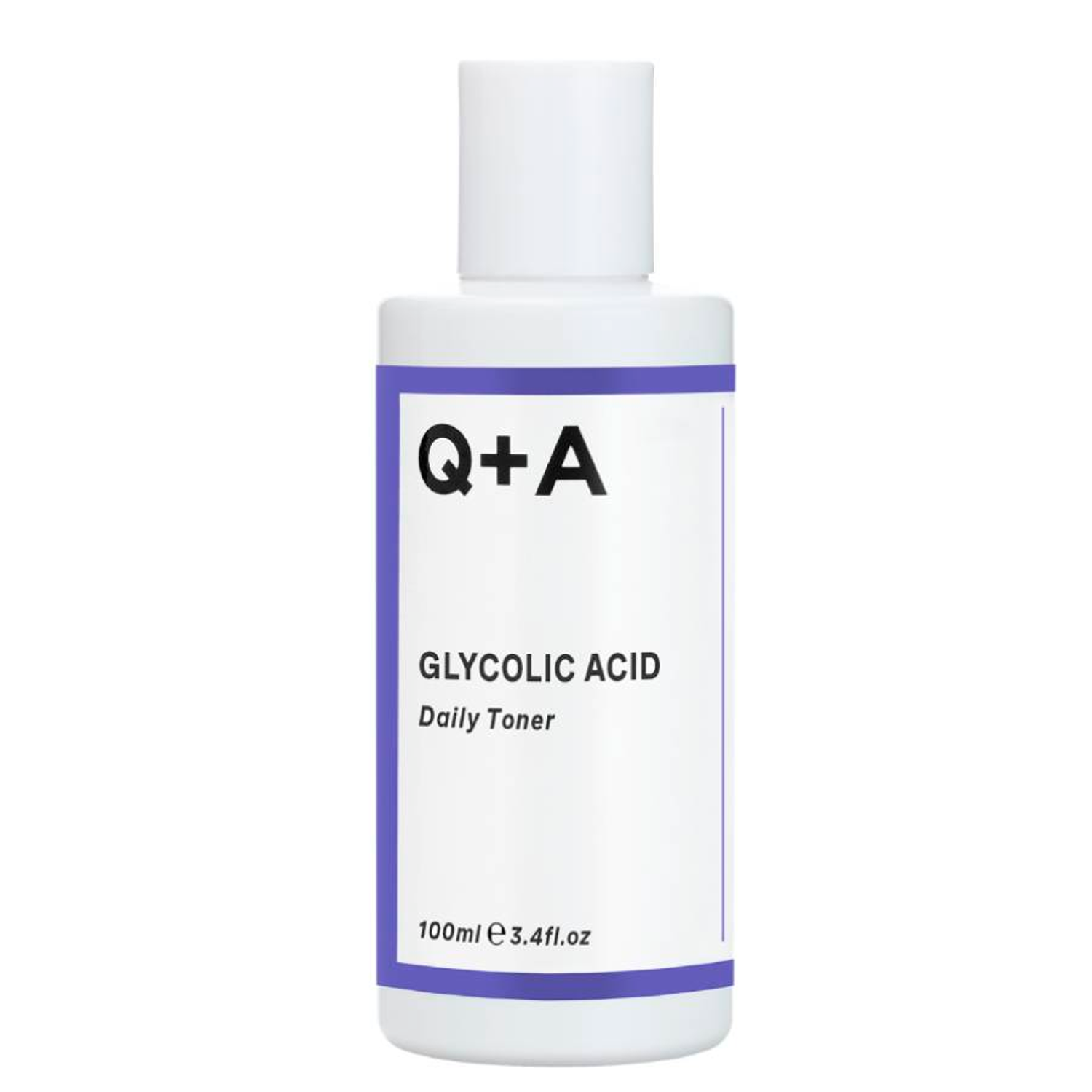 Q+A Glycolic Acid złuszczający tonik do twarzy z kwasem glikolowym, 100 ml
