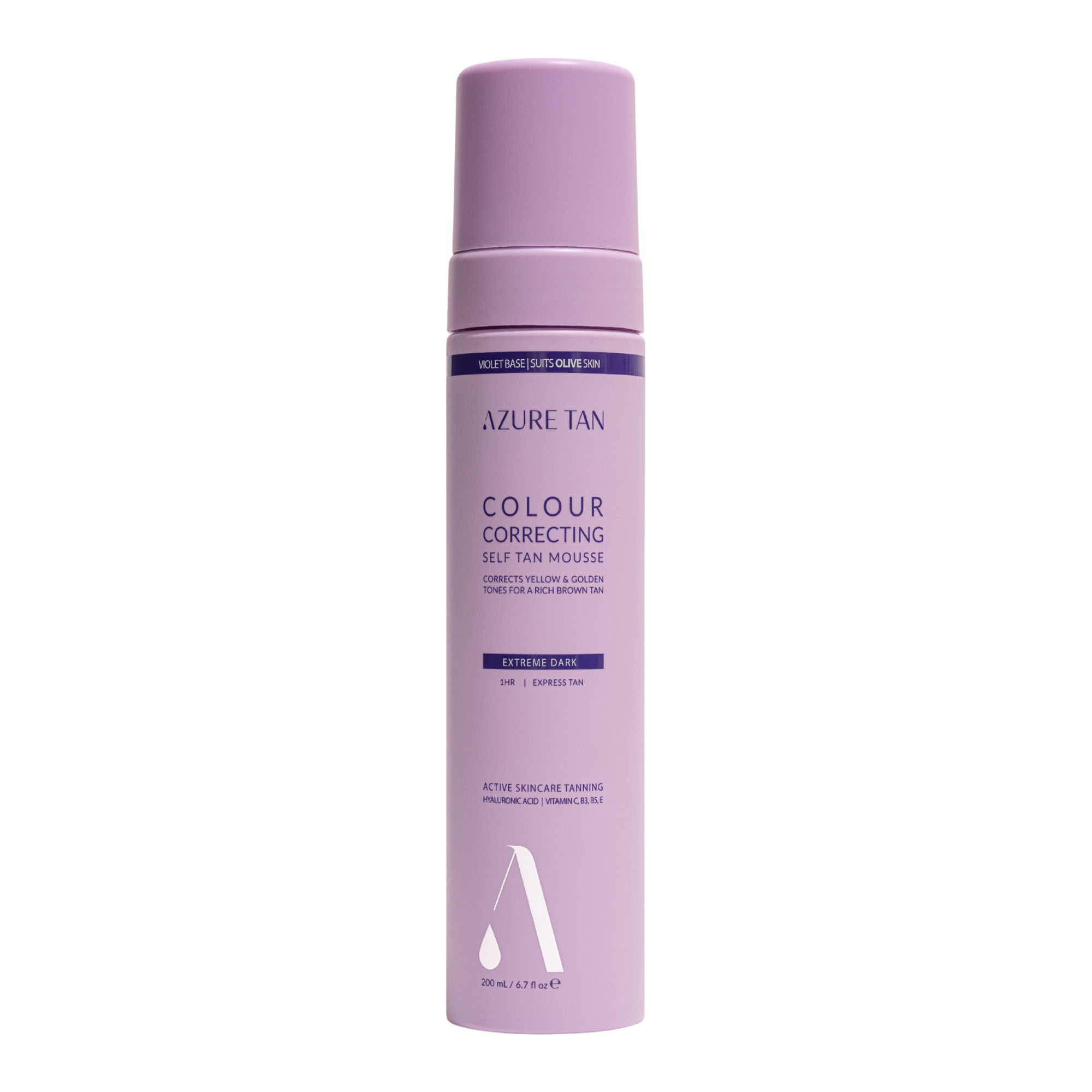 Azure Tan Extreme Dark pianka samoopalająca, 200 ml