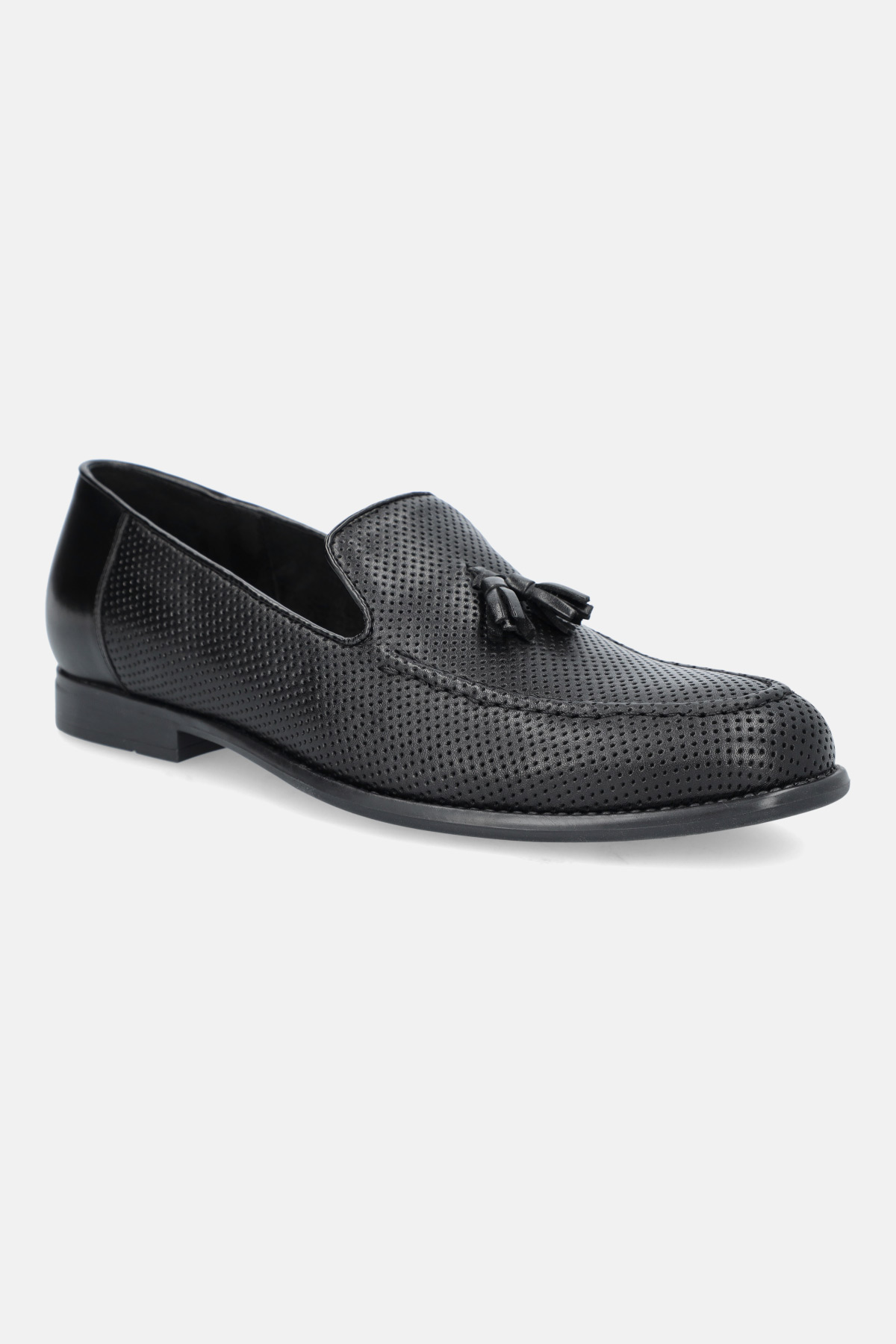 Lancerto Buty Loafersy Felton Czarne