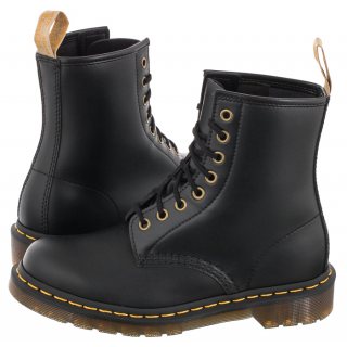 Glany Dr. Martens Vegan 1460 Black Felix Rub Off 14045001