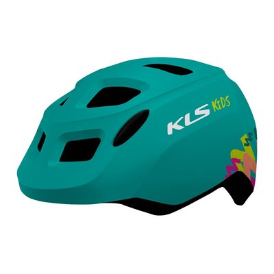 Kask rowerowy KELLYS Zigzag 022 Turkusowy dla Dzieci (rozmiar XS/S)