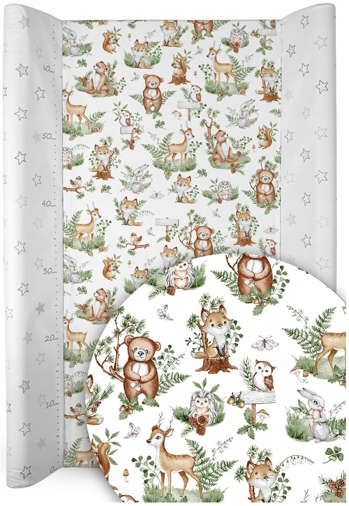 Prześcieradło na przewijak pokrowiec z gumką 70cm bawełna Babymam