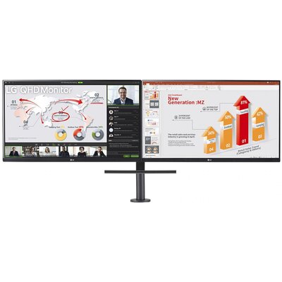 Monitor LG Ergo Dual 27QP88DP-BS 27" 2560x1440px IPS