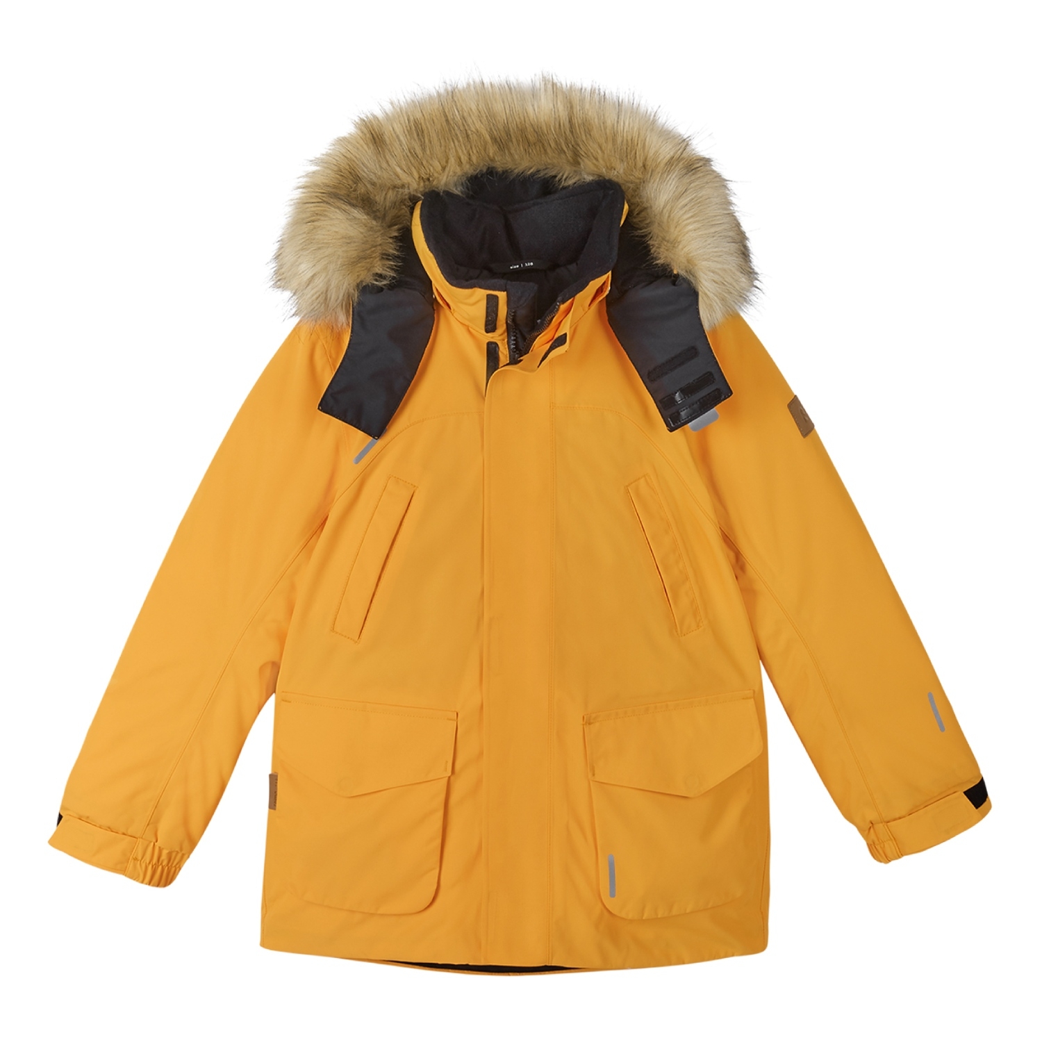 Dziecięca kurtka puchowa Reima Serkku Jacket radiant orange - 128