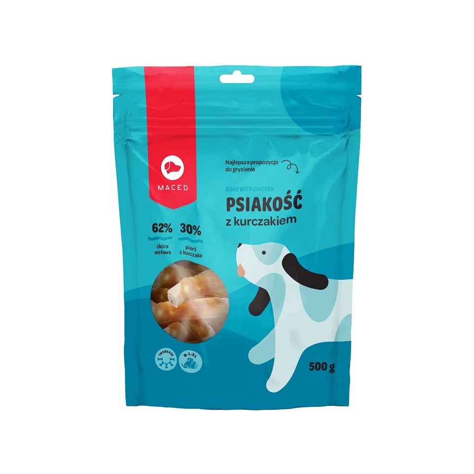 MACED Psiakość z kurczakiem 20 cm 500 g