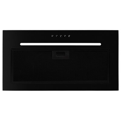 Okap VDB TOP-BOX Glass 60 Czarny 410m3/h 66db klasa C