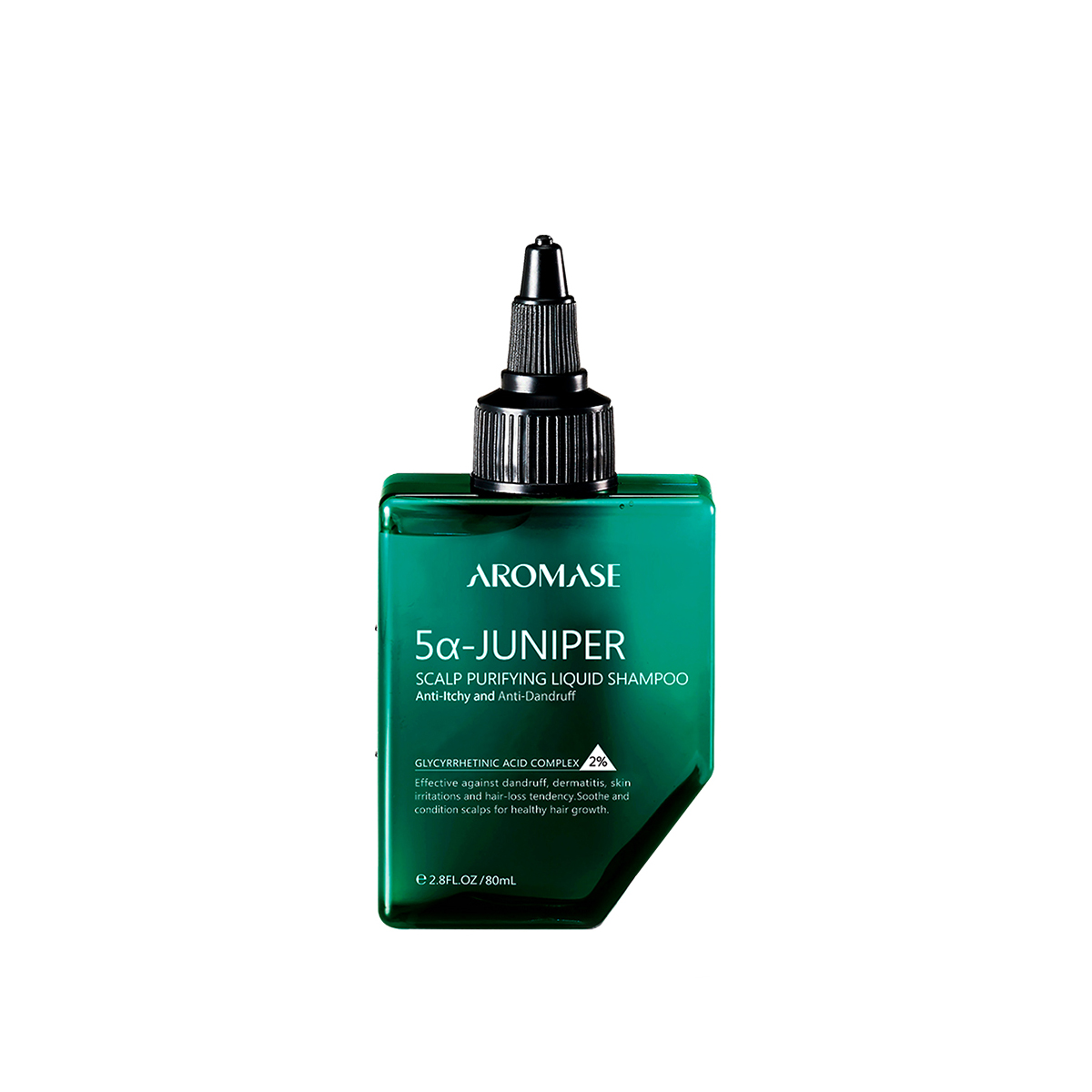 Aromase 5a Juniper Scalp Purifying Liquid Shampoo peeling - płyn oczyszczający do każdego typu skóry głowy, 80 ml