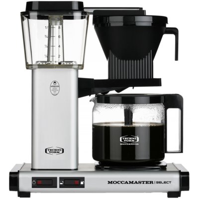 Ekspres MOCCAMASTER Select KBG 741 Srebrny Mat
