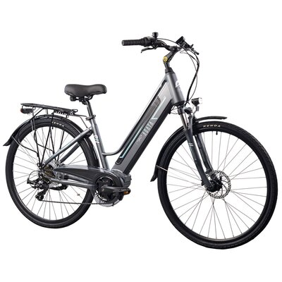 Rower elektryczny ESPERIA Agata D17 28 cali Szary