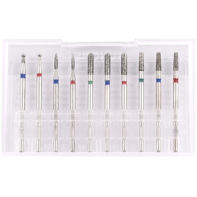 Frez diamentowy SUNONE Nail Drill Bits Set (10 szt.)
